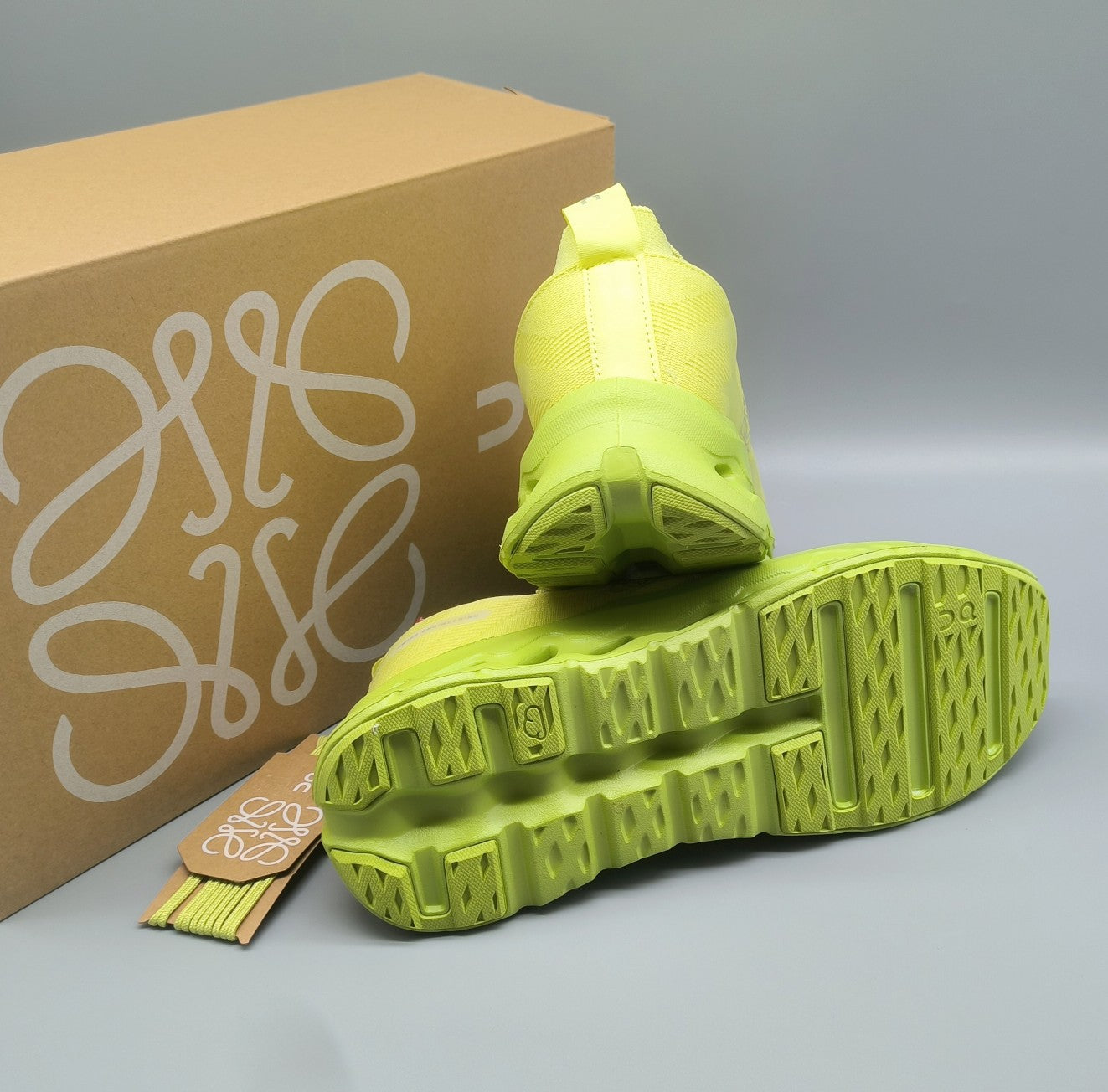 LW CLOUDTILT SNEAKER NEON GREEN POLYESTER