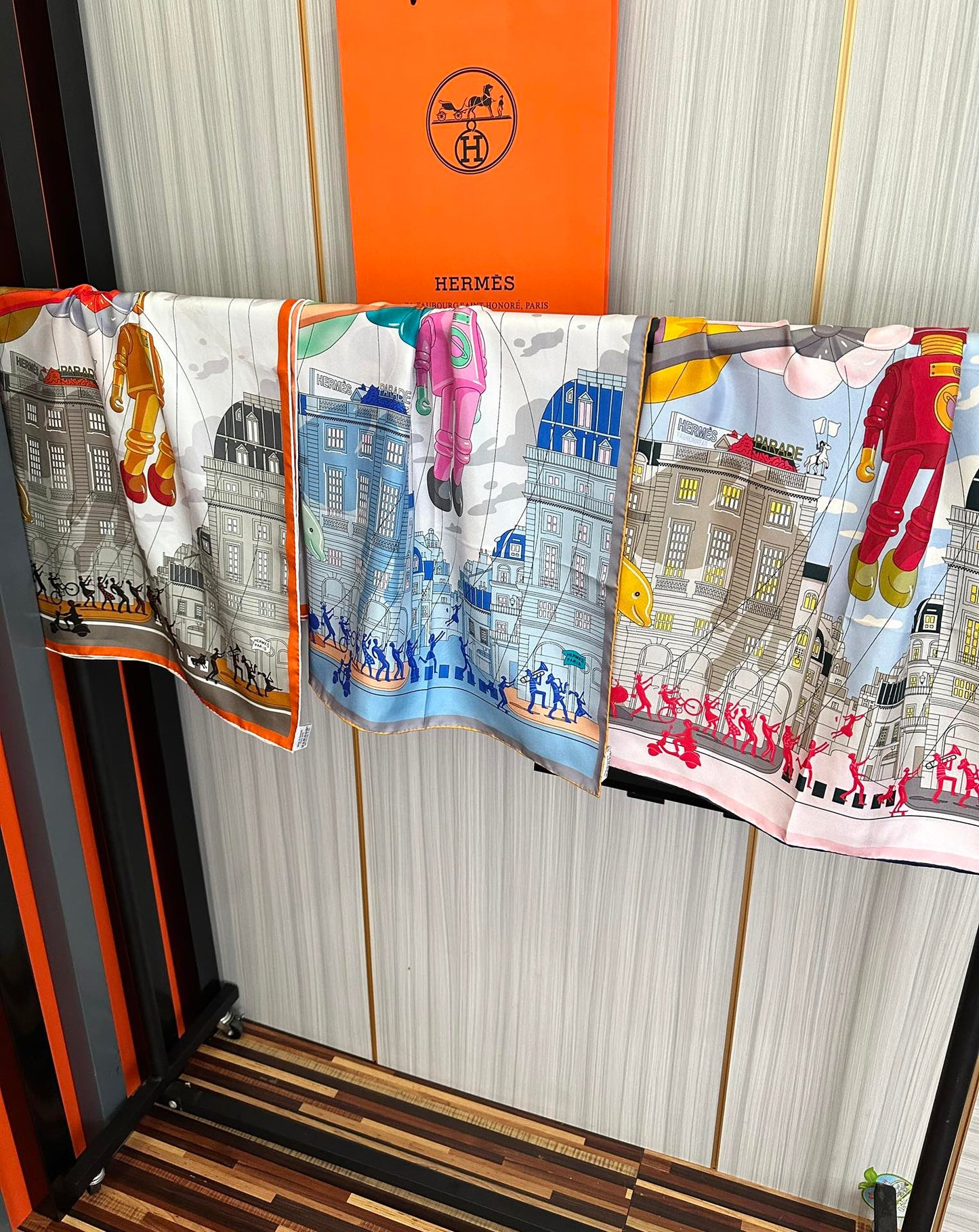 HERMES 25S SCARF 90 IN SILK 730548