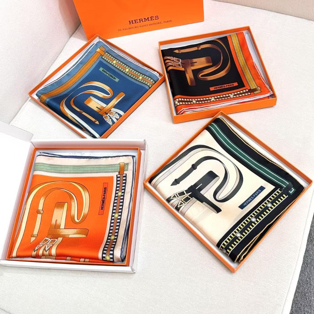 HERMES 25S SCARF 90 IN SILK 735839