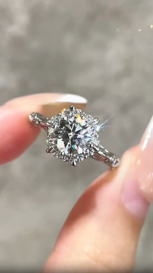 1.00ct Lab-Grown Diamond Style-6-Prong| IGI Certified | PT950 Platinum