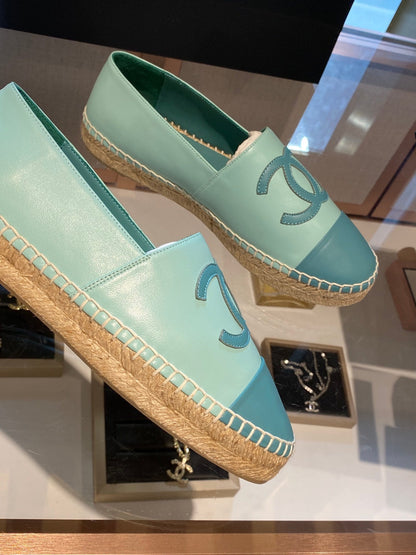 ESPADRILLES SKY BLUE LAMBSKIN