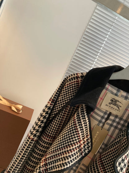 Burberry Style Wool Trench Coat – Style 0029