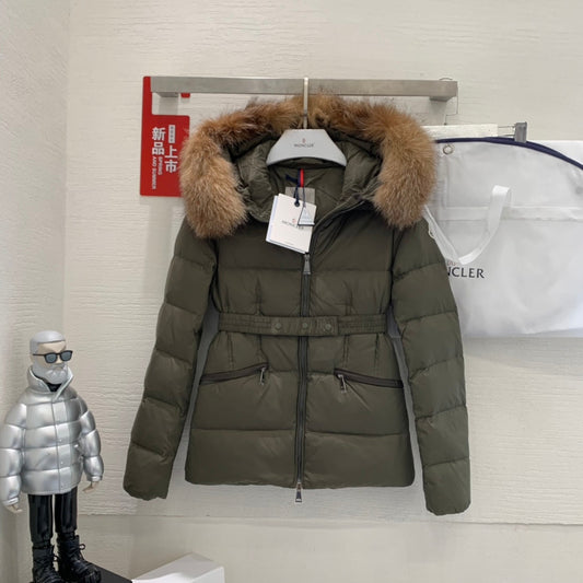 Moncler Style Women’s Short Hooded Down Puffer Coat – Style 129