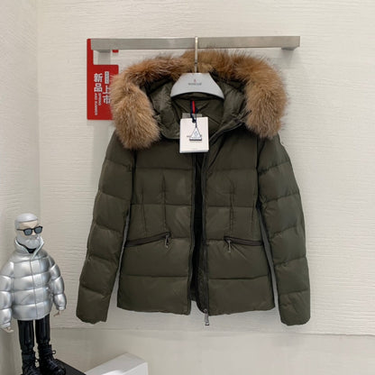 Moncler Style Women’s Short Hooded Down Puffer Coat – Style 129