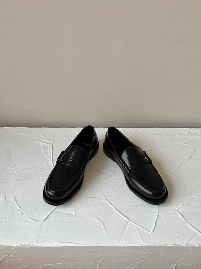 SL LE LOAFER BLACK CALFSKIN