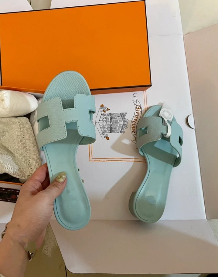 0asis Sandal Epsom Calfskin ICE