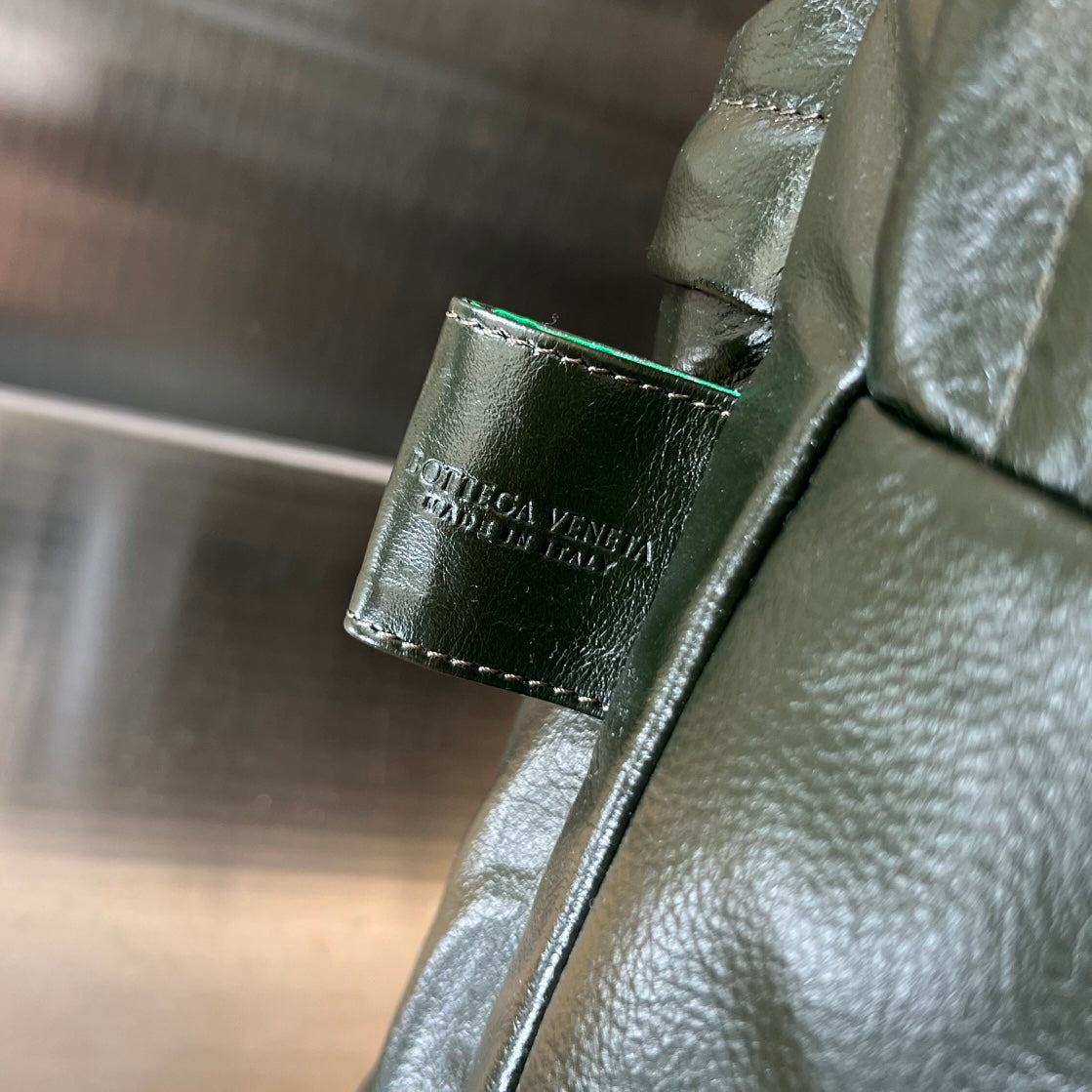 MEDIUM ARCHETYPE 46 DARK GREEN LAMBSKIN BACKPACK