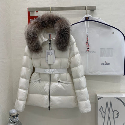 Moncler Style Women’s Hooded Down Puffer Coat – Style 126