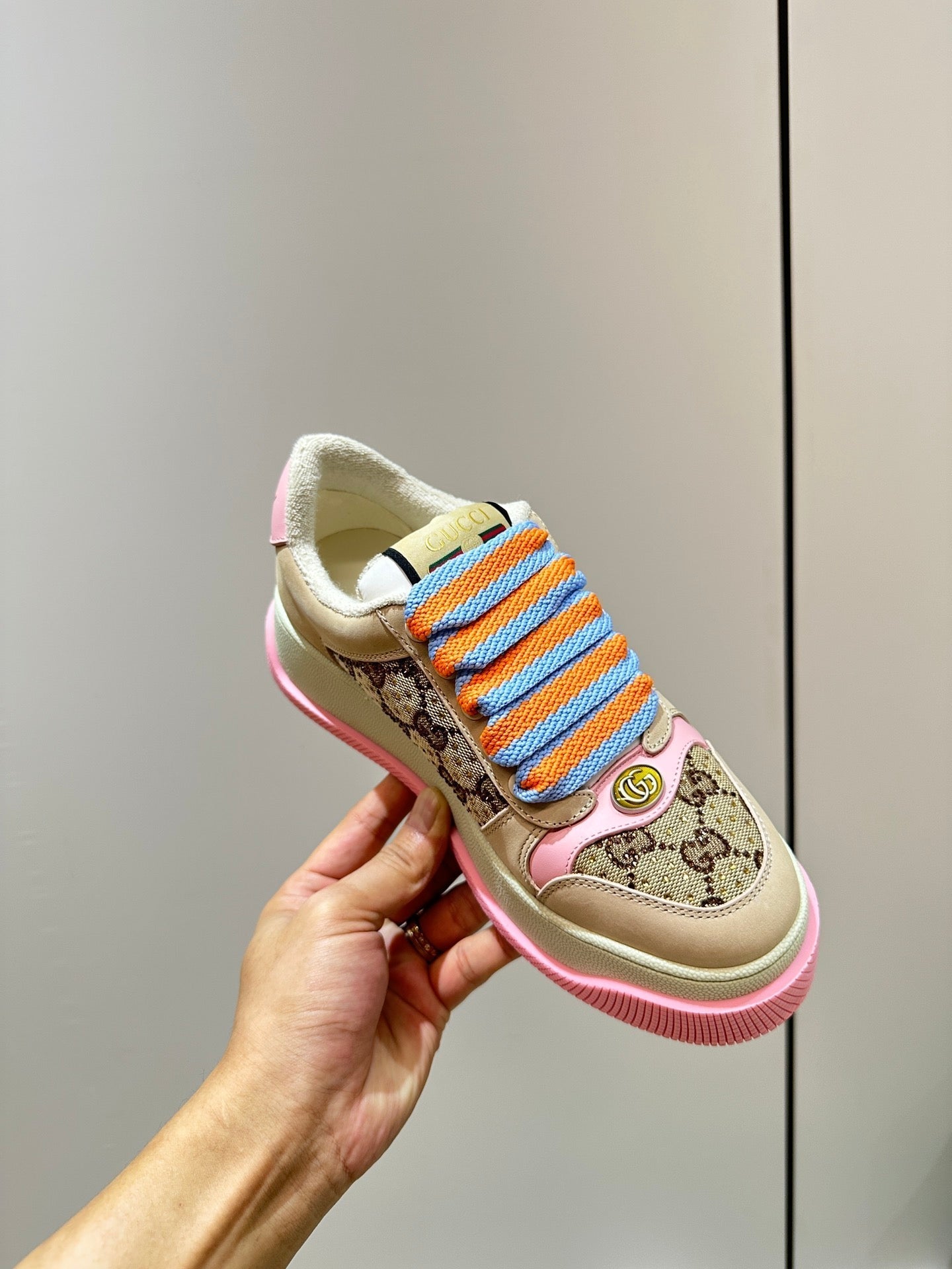 GG Screener Sneaker Pink Fuscia