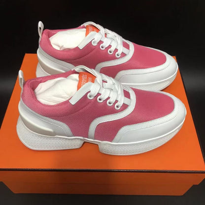 GIGA SNEAKER HOT PINK MIX WHITE CALFSKIN