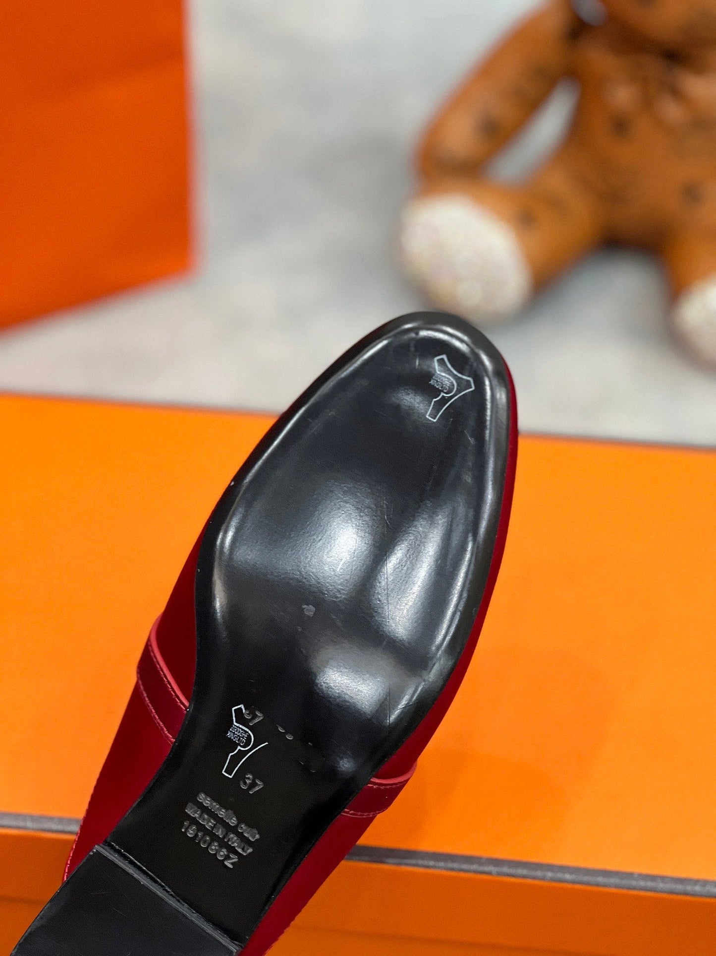 0Z Mule Cherry Silk Thick Cloth/Sheepskin