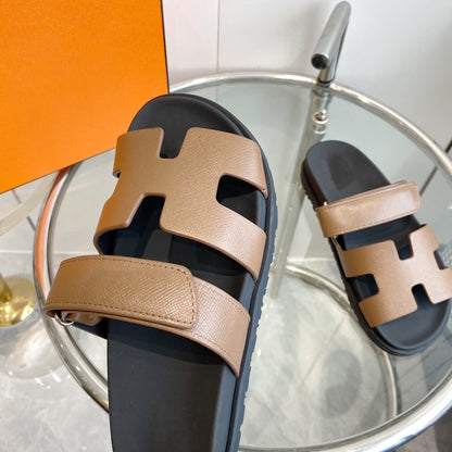 CHYPRE EPSOM Sandal brown Leather