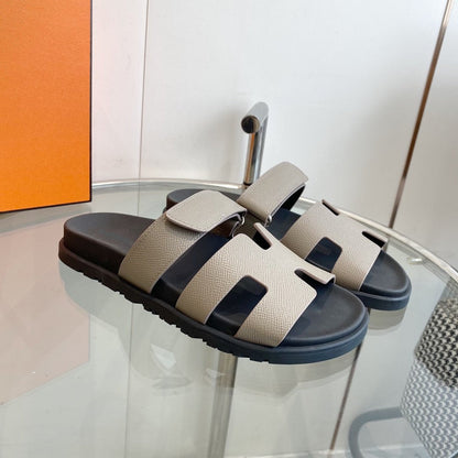 CHYPRE EPSOM Sandal gray Leather