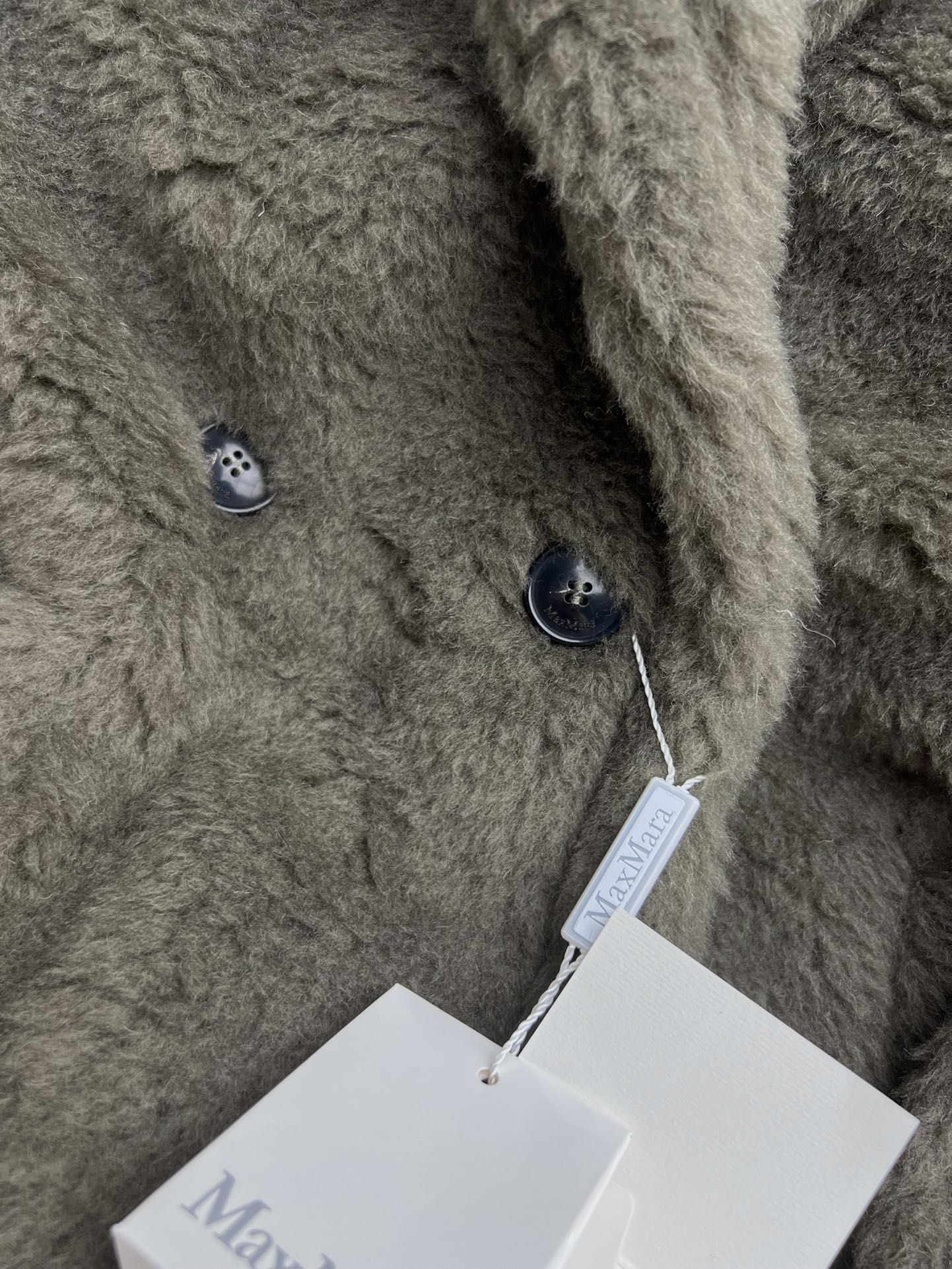 Women’s Max Mara Style Long Teddy Bear Coat – Style 111