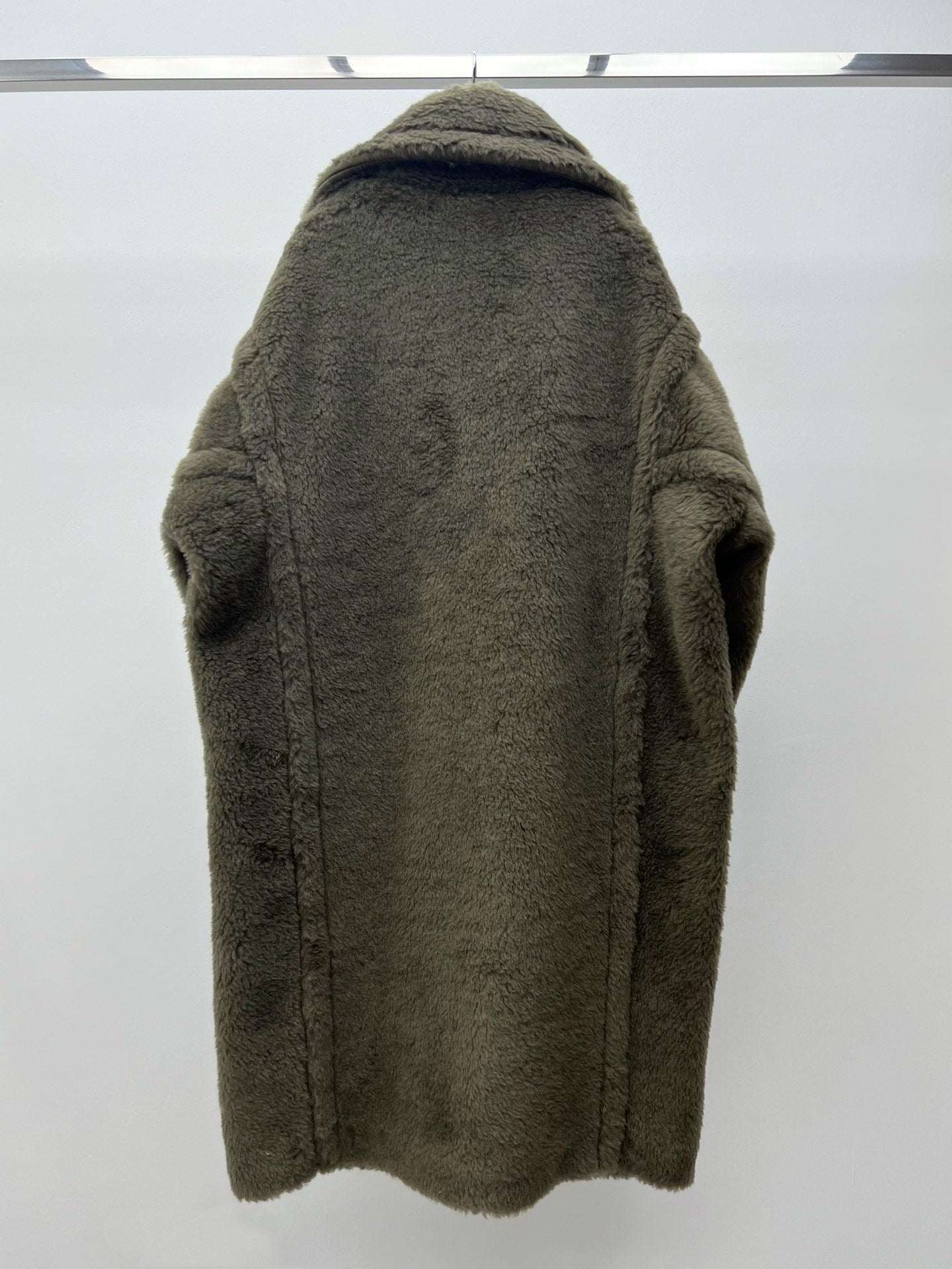 Women’s Max Mara Style Long Teddy Bear Coat – Style 111