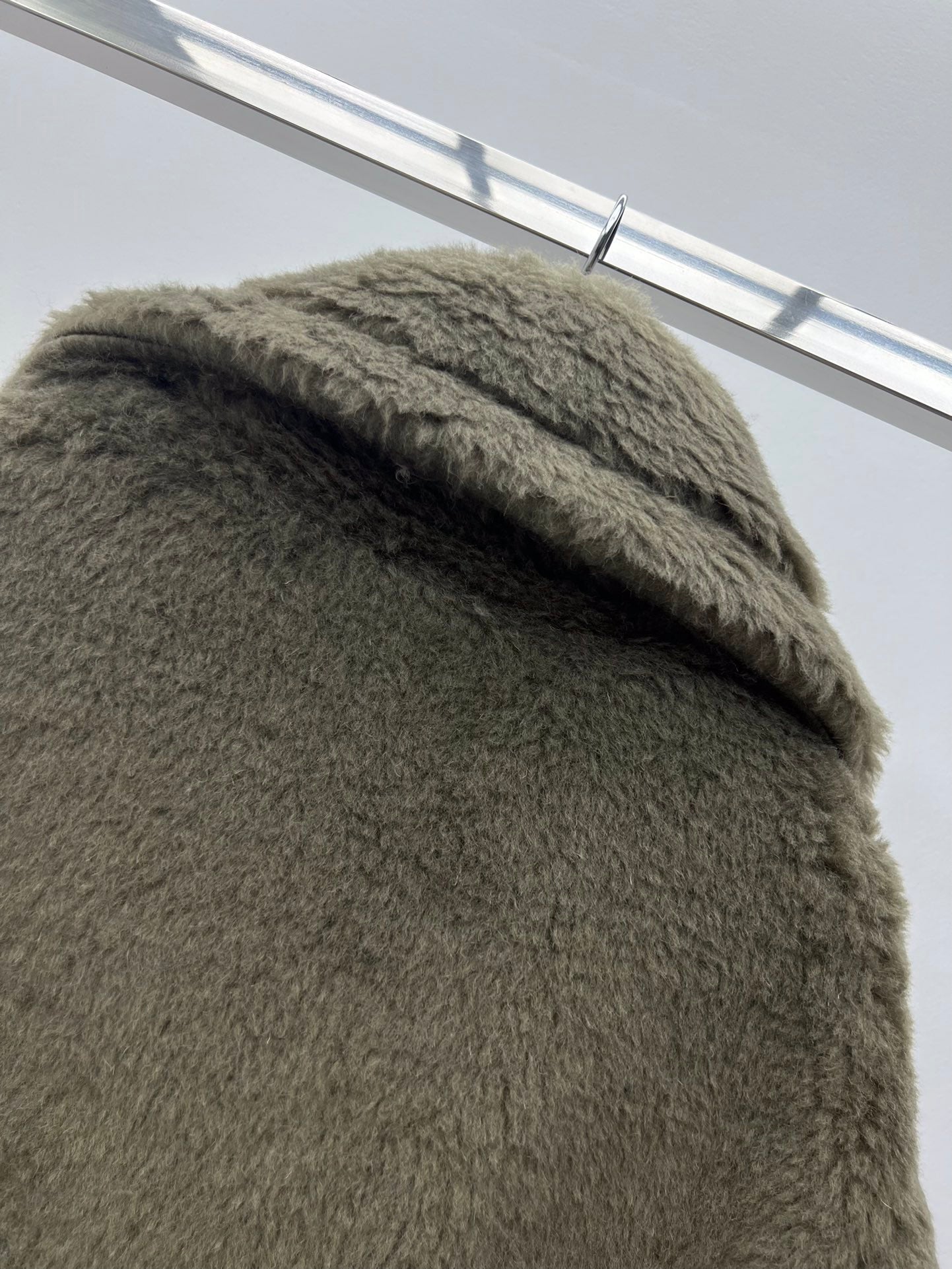 Women’s Max Mara Style Long Teddy Bear Coat – Style 111