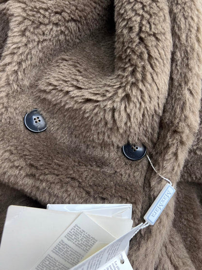 Women’s Max Mara Style Long Teddy Bear Coat – Style 112