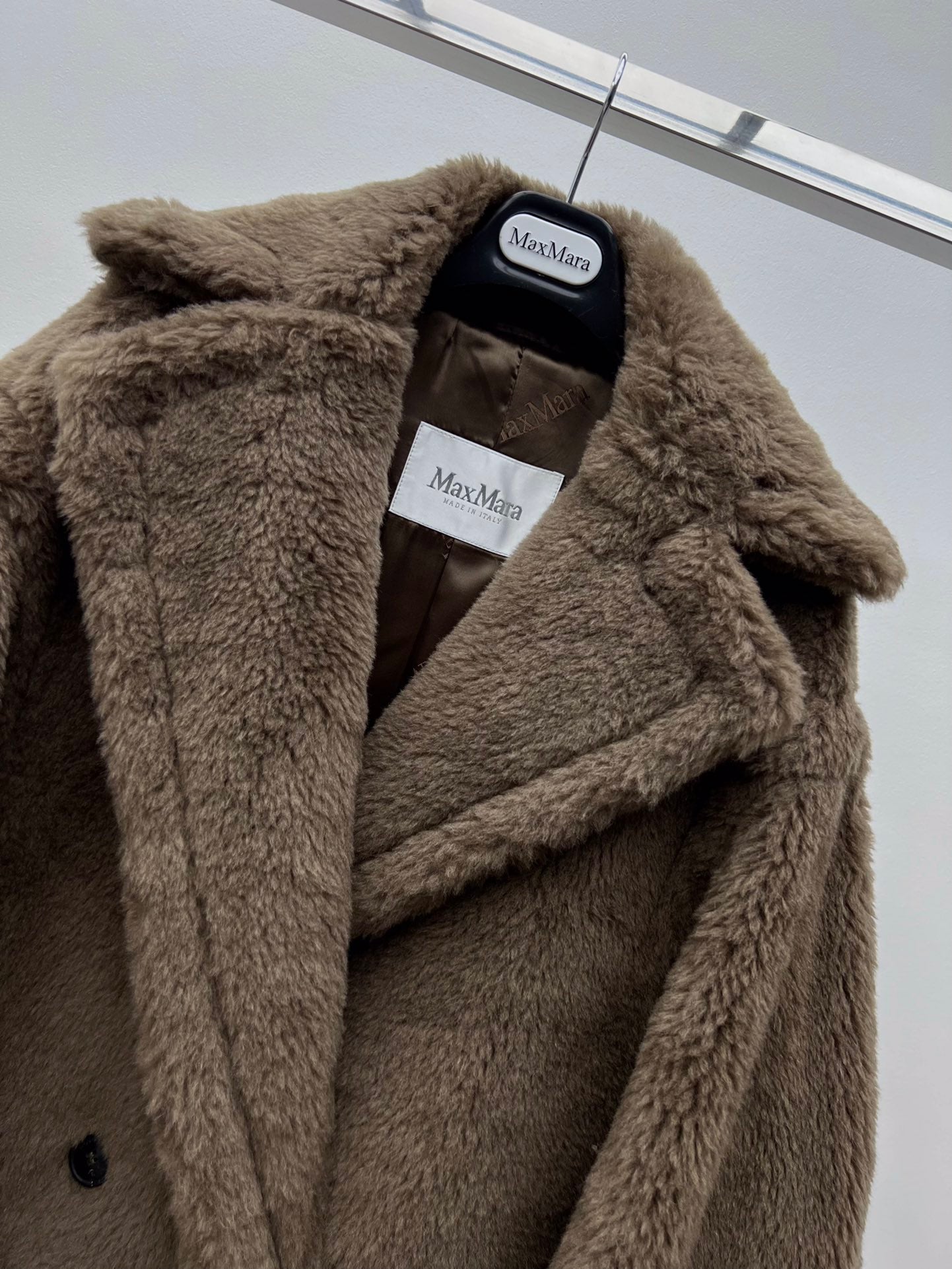 Women’s Max Mara Style Long Teddy Bear Coat – Style 112