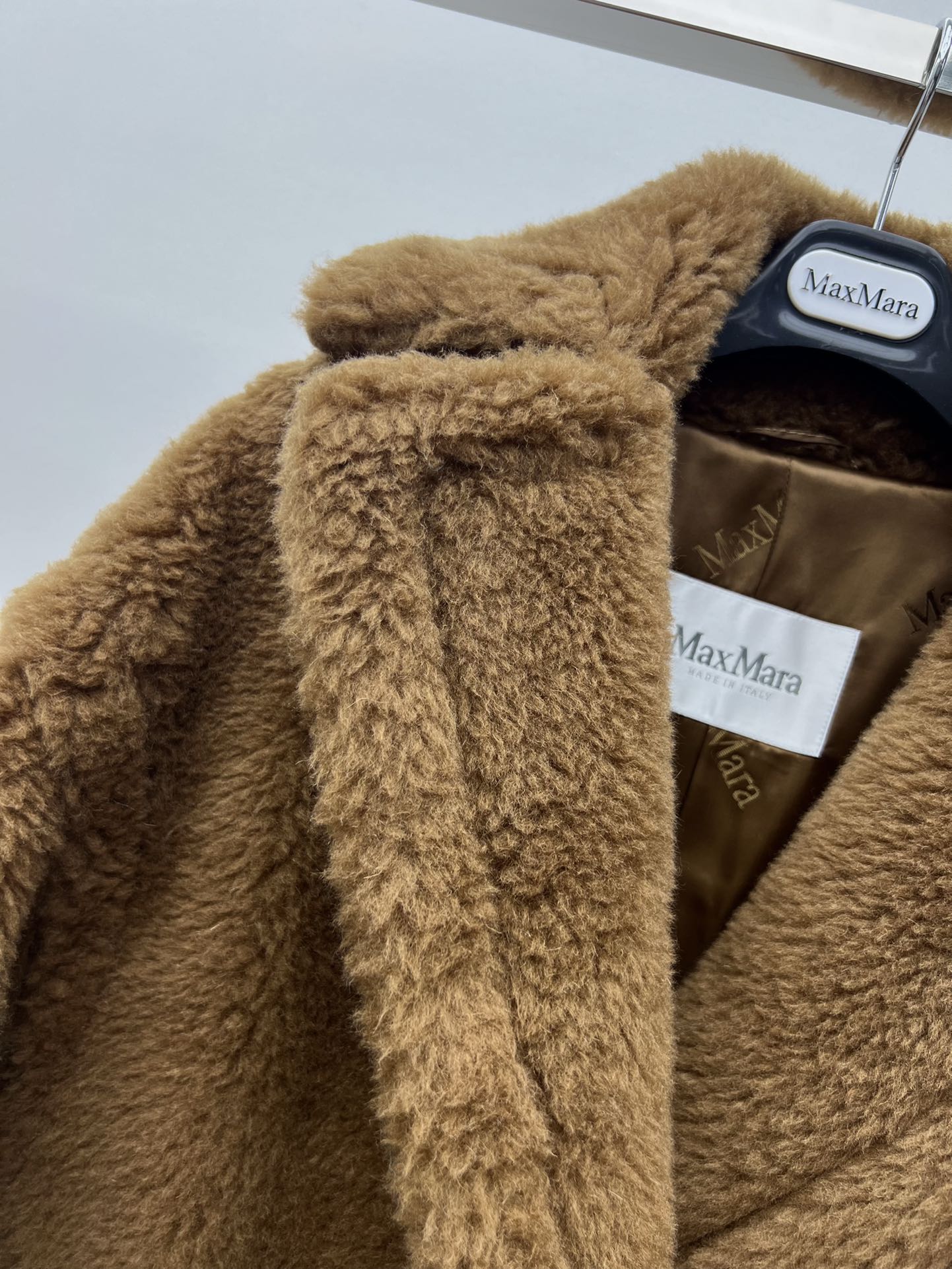Women’s Max Mara Style Long Teddy Bear Coat – Style 113