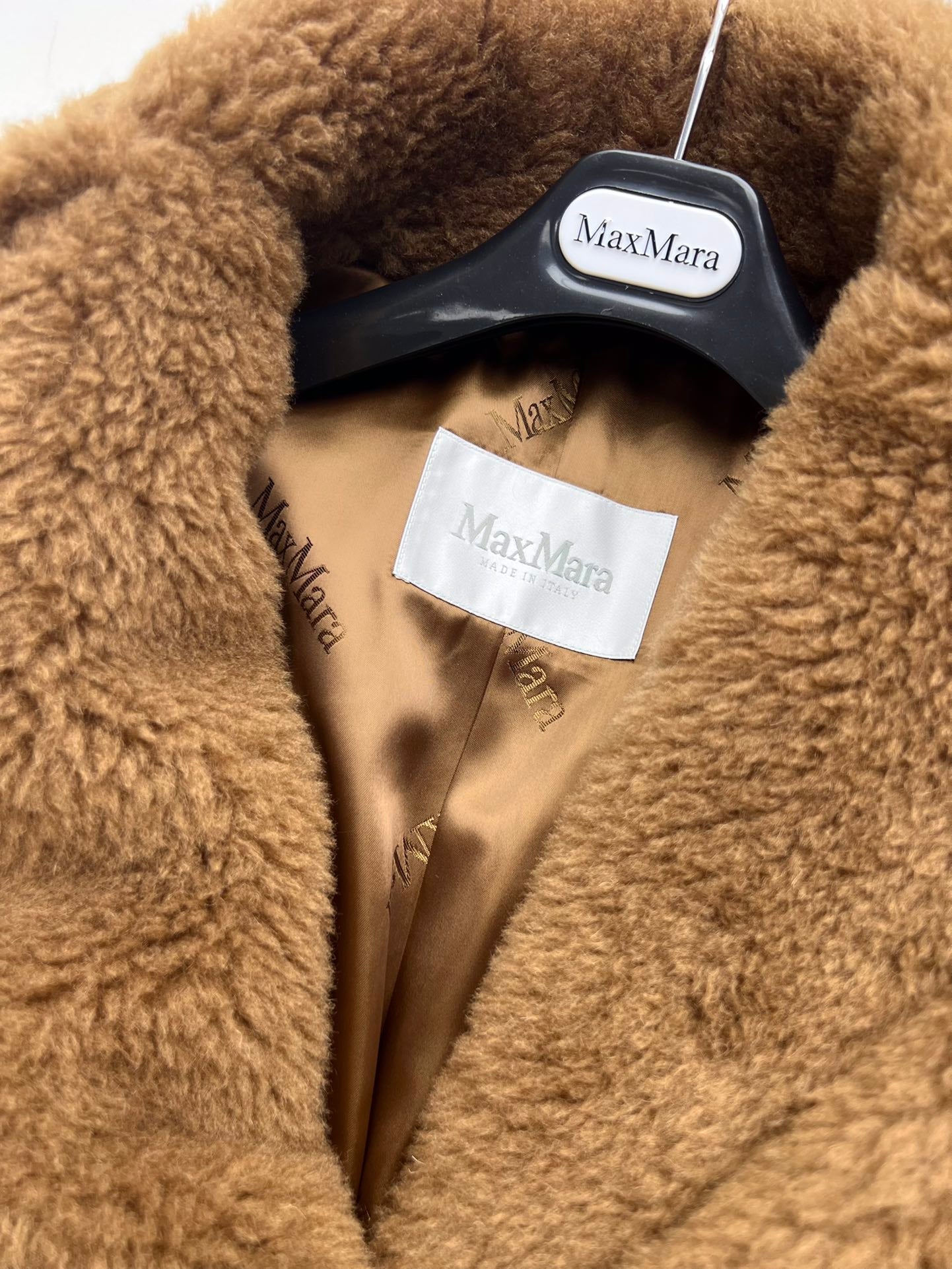 Women’s Max Mara Style Long Teddy Bear Coat – Style 113