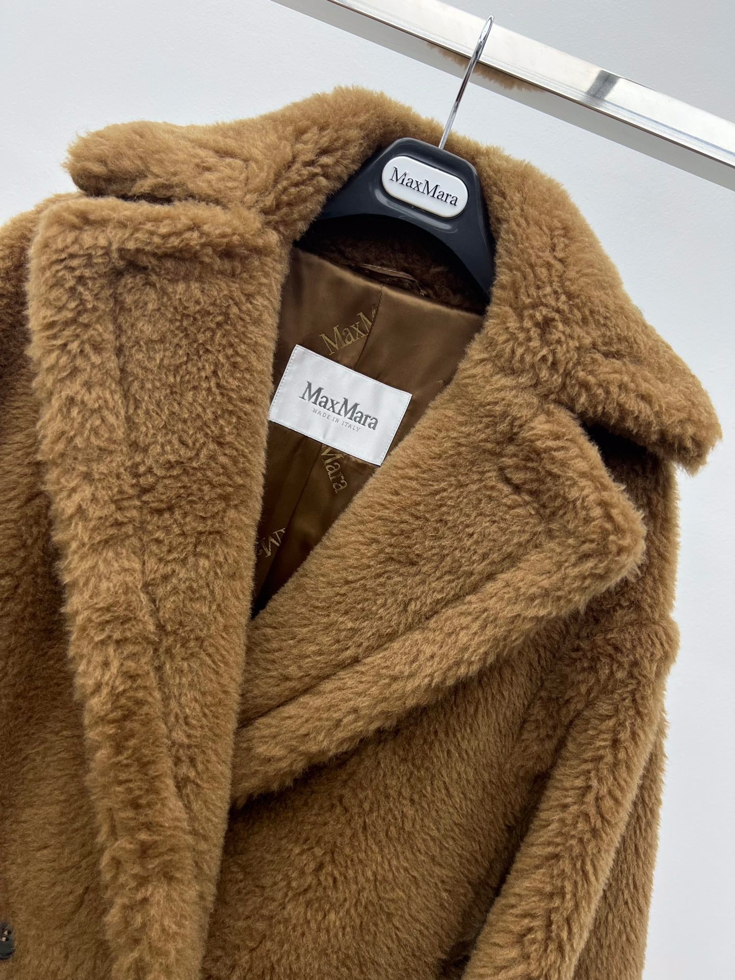 Women’s Max Mara Style Long Teddy Bear Coat – Style 113