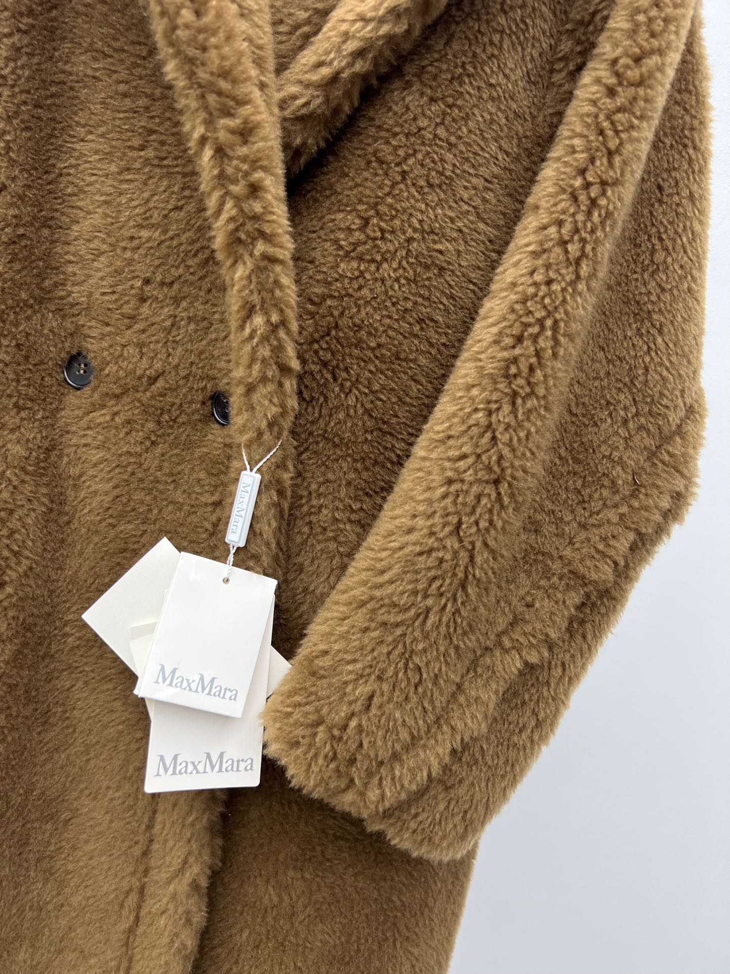 Women’s Max Mara Style Long Teddy Bear Coat – Style 113