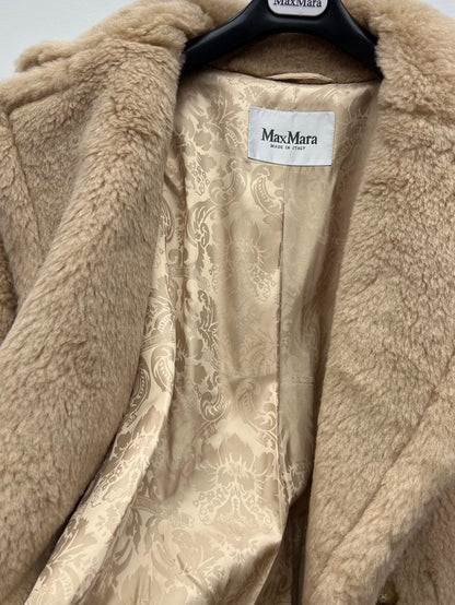 Women’s Max Mara Style Long Teddy Bear Coat – Style 114