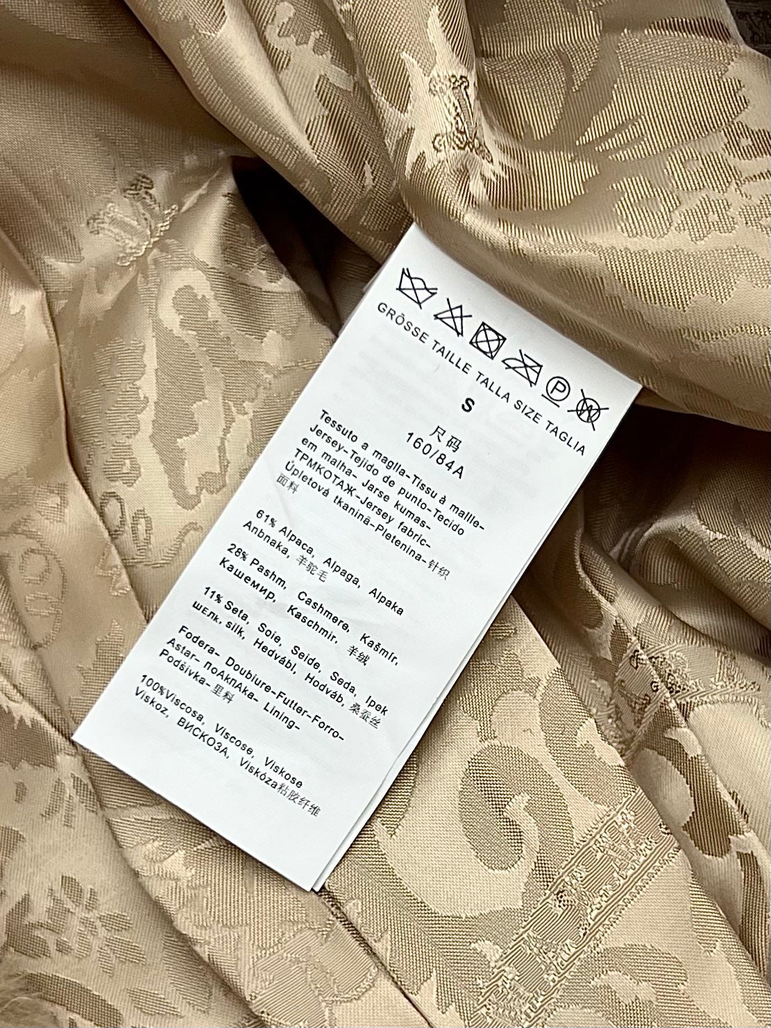 Women’s Max Mara Style Long Teddy Bear Coat – Style 114