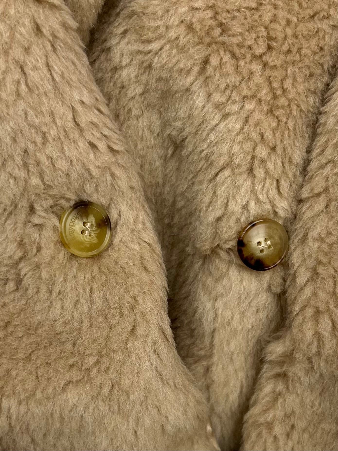 Women’s Max Mara Style Long Teddy Bear Coat – Style 114