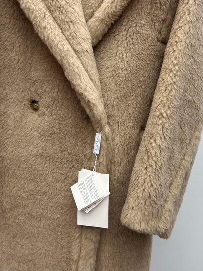Women’s Max Mara Style Long Teddy Bear Coat – Style 114
