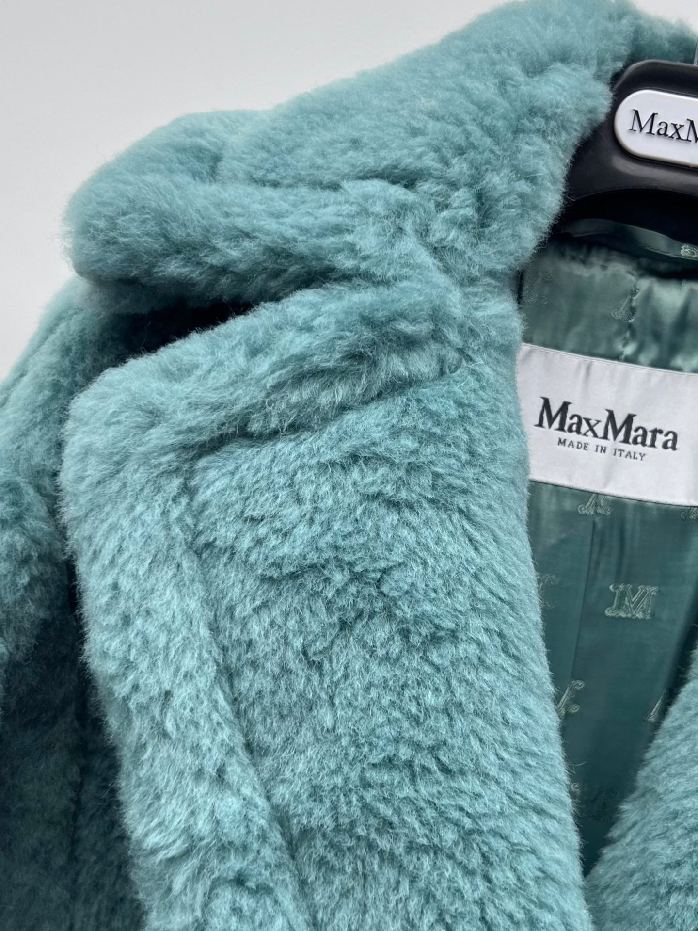 Women’s Max Mara Style Long Teddy Bear Coat – Style 115