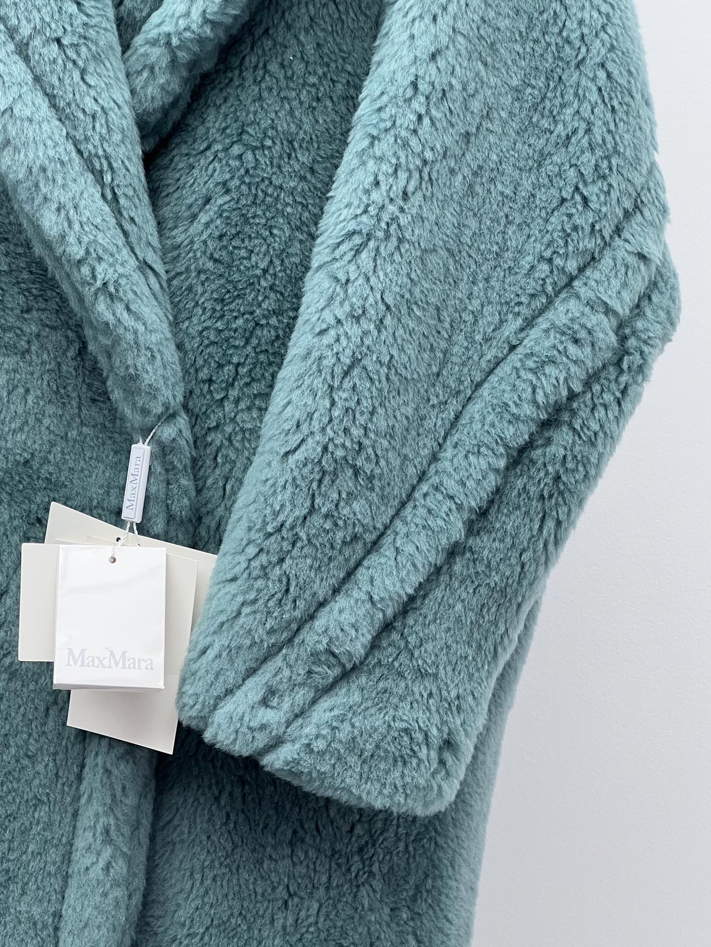 Women’s Max Mara Style Long Teddy Bear Coat – Style 115