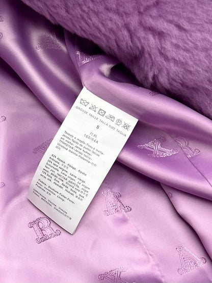 Women’s Max Mara Style Long Teddy Bear Coat – Style 116