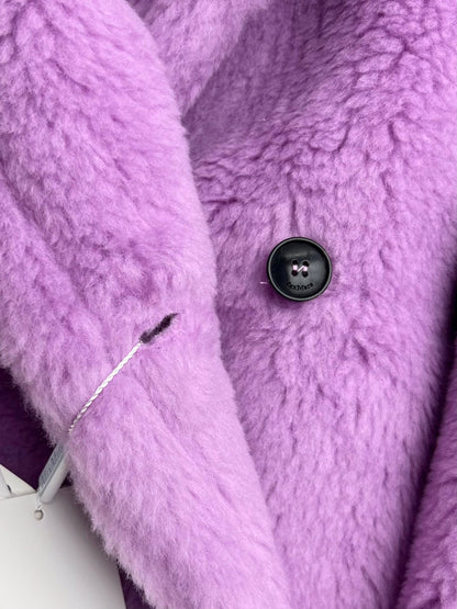 Women’s Max Mara Style Long Teddy Bear Coat – Style 116