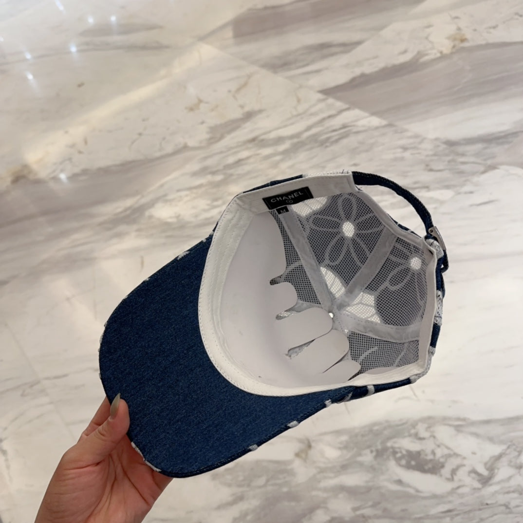 LACE FLORAL BASEBALL HAT 672632