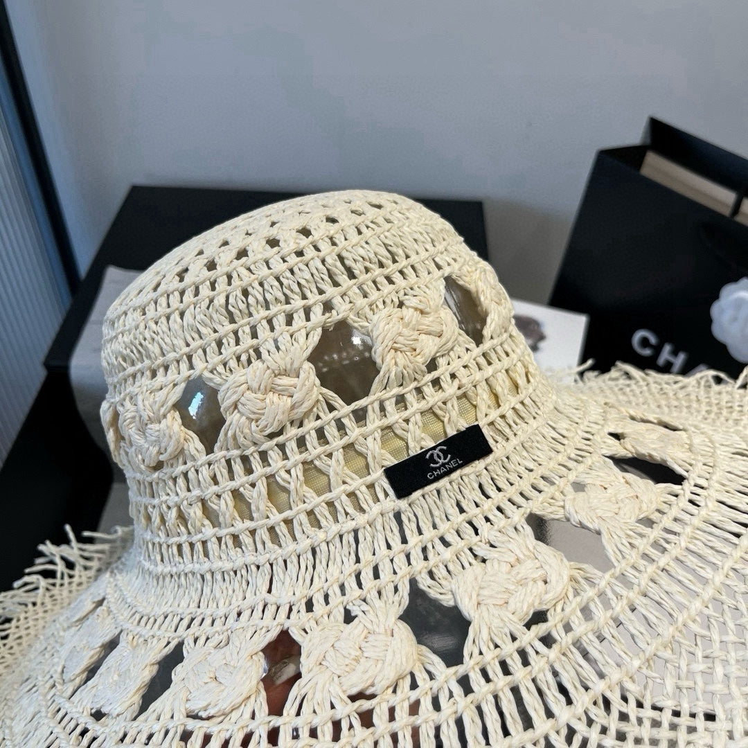 BOHEMIAN SUN HAT WHITE 673919