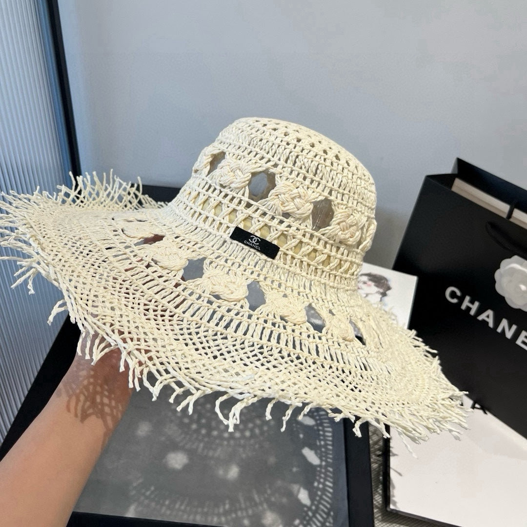 BOHEMIAN SUN HAT WHITE 673919