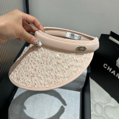 CC SUN HAT MODEL PINK WITH SEQUINS 673926