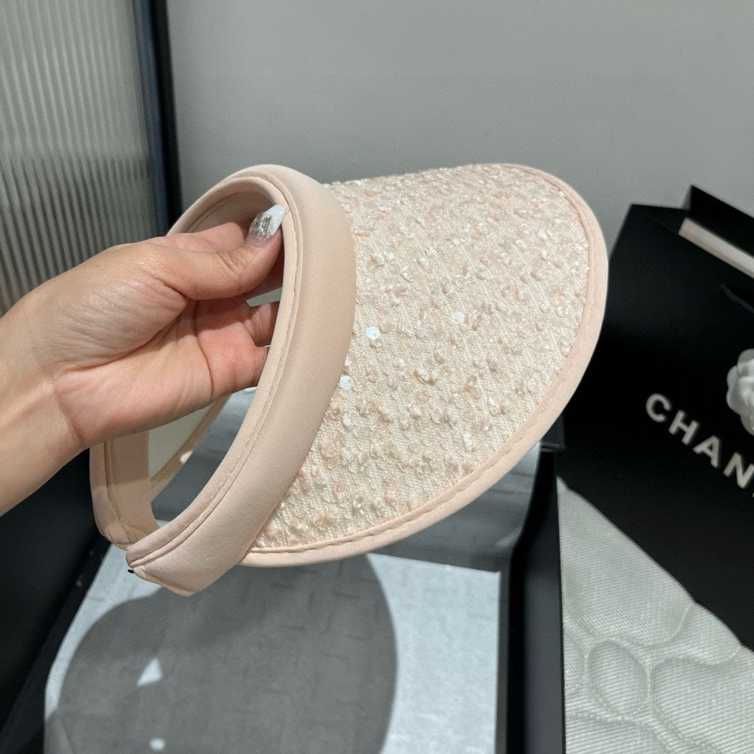 CC SUN HAT MODEL PINK WITH SEQUINS 673926