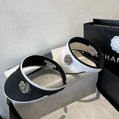 CC SUN HAT MODEM WHITE WITH FLOWER 673933