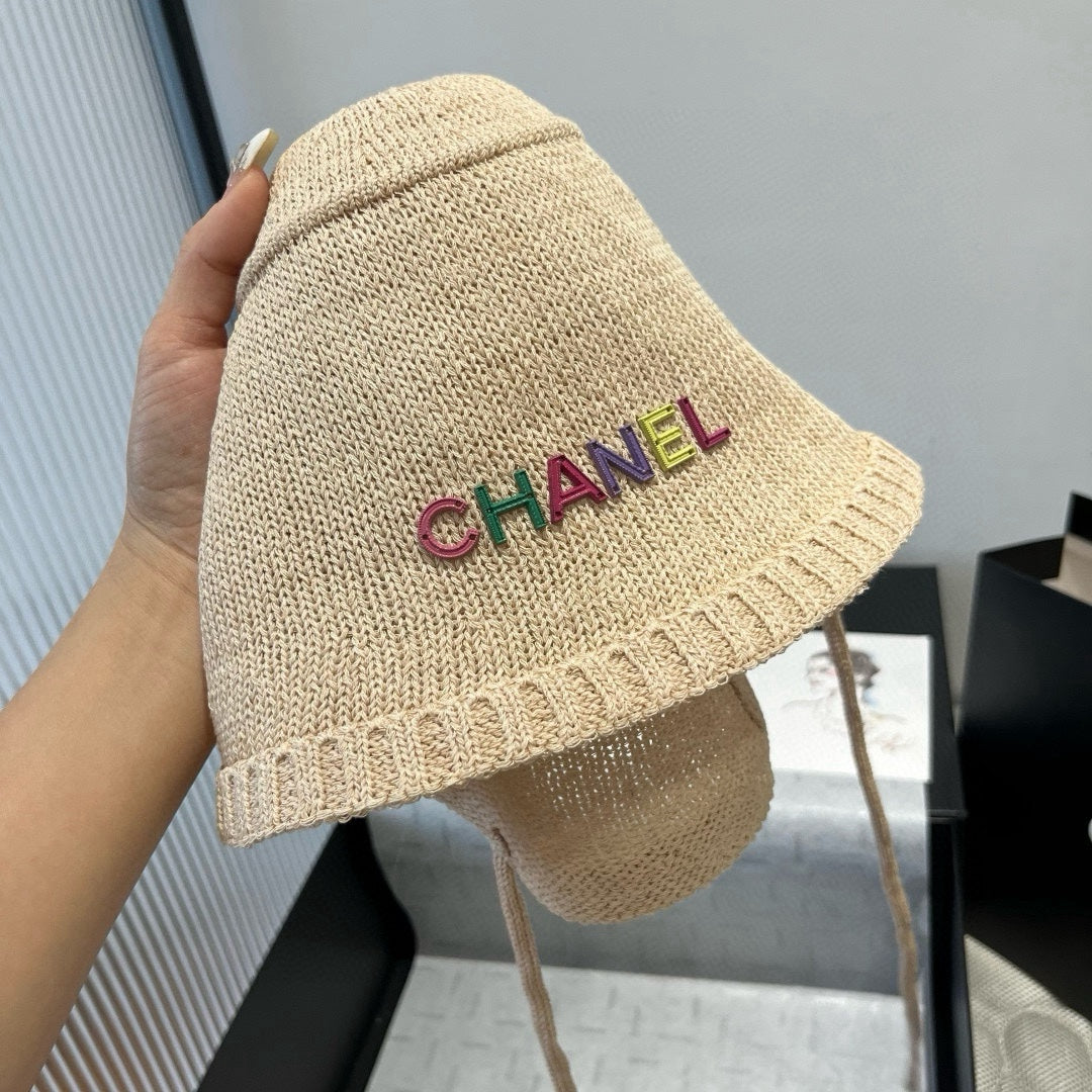 WOVEN BUCKET HAT BEIGE 673999