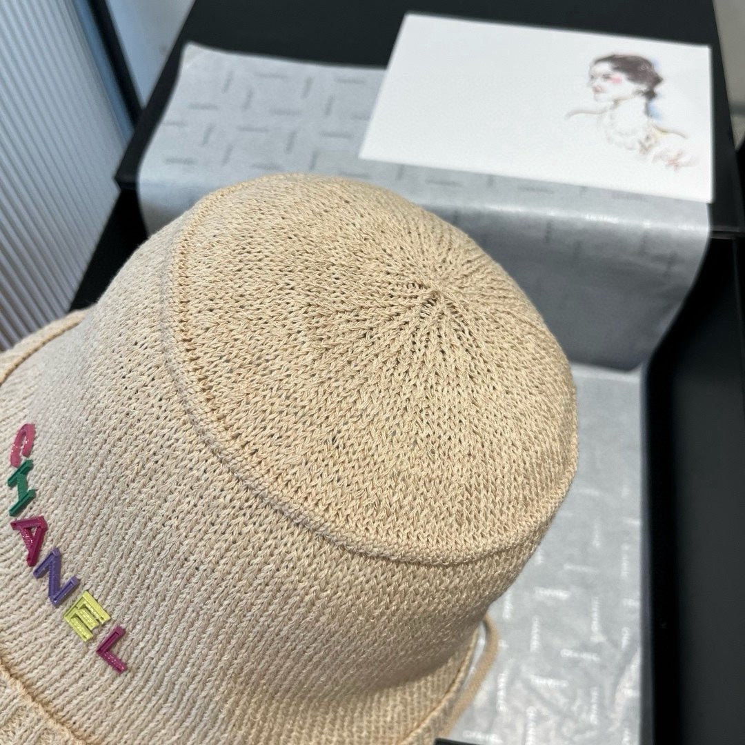 WOVEN BUCKET HAT BEIGE 673999
