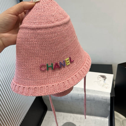 WOVEN BUCKET HAT PINK 674000