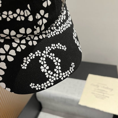 BASEBALL HAT BLACK PATTERN 674031