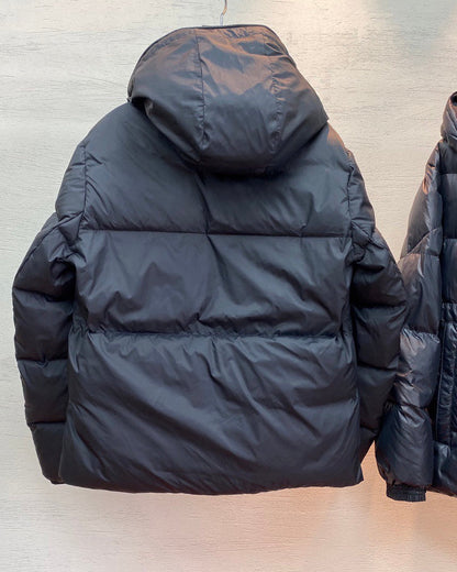 Women's Moncler Puffer Jacket Black Color-Style215