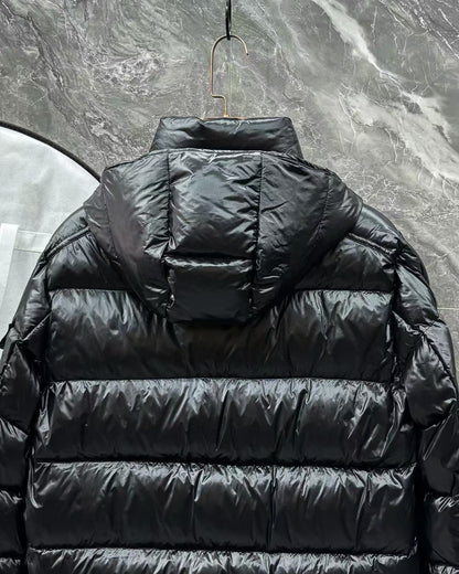 Moncler Style Puffer Jacket in Black
