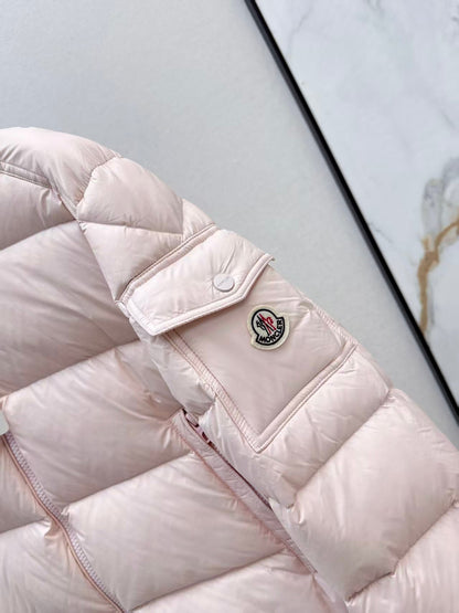 Moncler Style Light Pink Puffer Jacket – Style