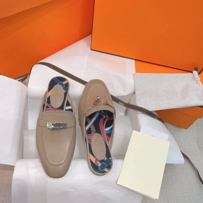 0Z Mule Brown Calfskin