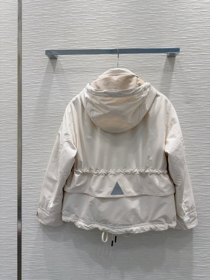 Moncler Style Women’s Hooded Down Puffer Shell Jacket – Style 303523