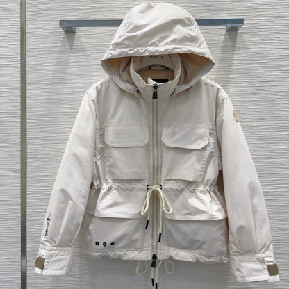 Moncler Style Women’s Hooded Down Puffer Shell Jacket – Style 303523